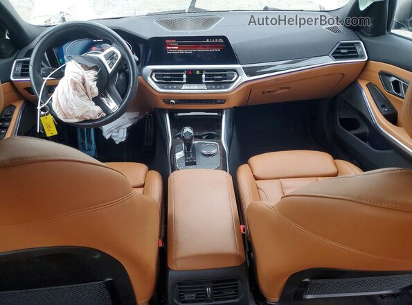 WBA5U9C06LFH61787 2020 BMW M3 White წინა პანელის ხედი