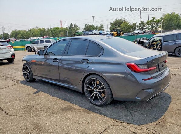 WBA5U9C07LAF54712 2020 BMW M3 Gray Tył lewy