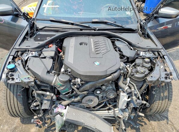 WBA5U9C07LAF54712 2020 BMW M3 Gray Widok wnętrza z tyłu