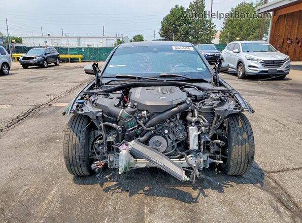 WBA5U9C07LAF54712 2020 BMW M3 Gray Widok z przodu