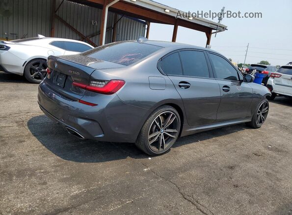 WBA5U9C07LAF54712 2020 BMW M3 Gray Tył prawy