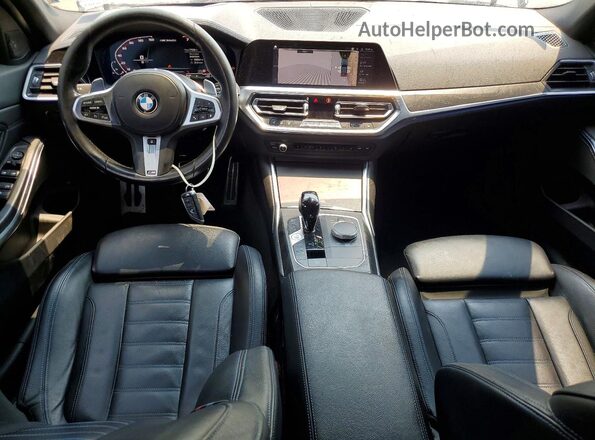 WBA5U9C07LAF54712 2020 BMW M3 Gray Widok deski rozdzielczej