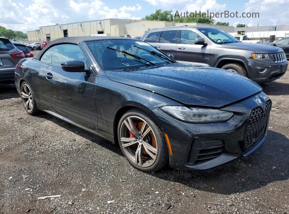 WBA63AT00RCN59768 2024 BMW M4 Black Передня права чверть