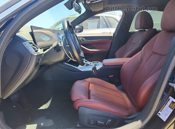 WBA63AV06RFS06284 2024 BMW 4 SERIES Black Вид салону спереду