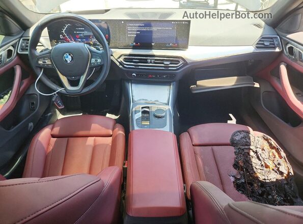 WBA63AV06RFS06284 2024 BMW 4 SERIES Black Вид панелі приладів