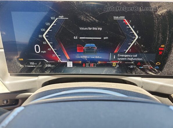 WBA63AV06RFS06284 2024 BMW 4 SERIES Black Вид щитка приладів