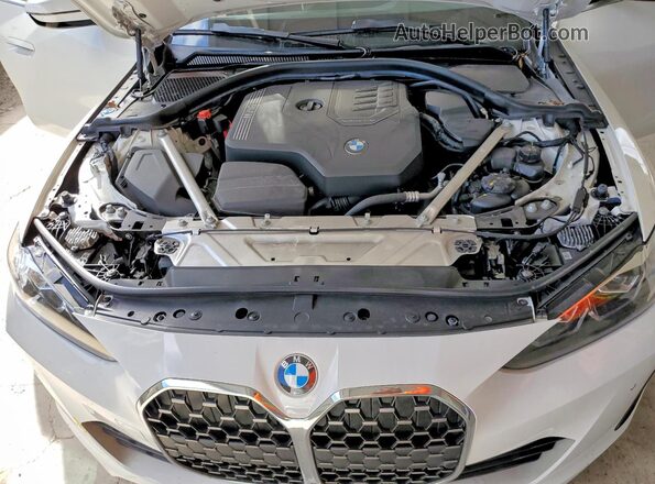 WBA63AV0XRFT63087 2024 BMW 4 SERIES White უკანა სალონის ხედი