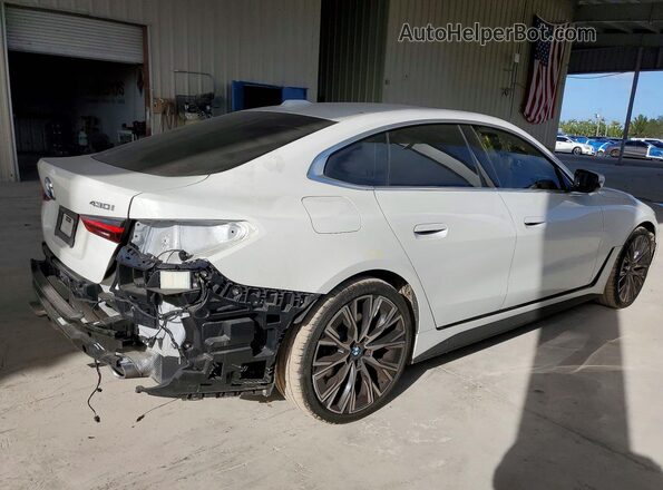 WBA63AV0XRFT63087 2024 BMW 4 SERIES White უკანა მარჯვენა