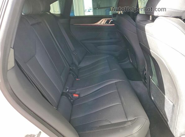 WBA63AV0XRFT63087 2024 BMW 4 SERIES White უკანა სავარძლების ხედი