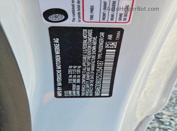 WBA63DB02SCU54187 2025 BMW M4 White Engine compartment view