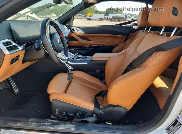 WBA63DB02SCU54187 2025 BMW M4 White Front interior view