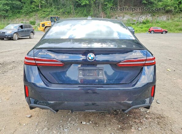 WBA63FJ06SCU89019 2025 BMW 5 SERIES Black Հետևի տեսք