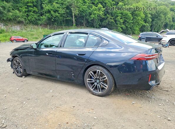 WBA63FJ06SCU89019 2025 BMW 5 SERIES Black Հետևի ձախ