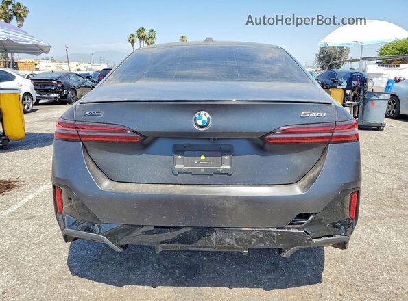 WBA63FJ07TCV92046 2026 BMW 5 SERIES Black უკანა ხედი