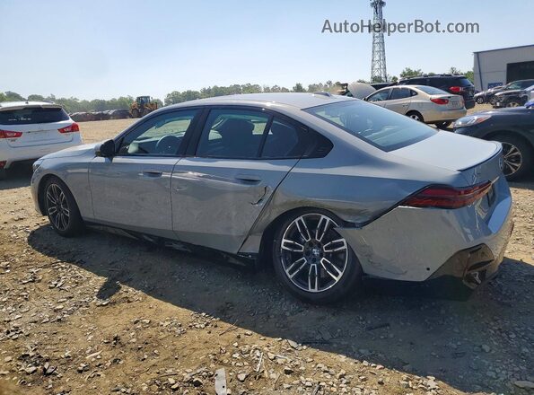 WBA63FJ0XSCU07759 2025 BMW 5 SERIES Gray Rear left