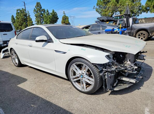 WBA6D0C56GG432726 2016 BMW 6 SERIES White Przód prawy