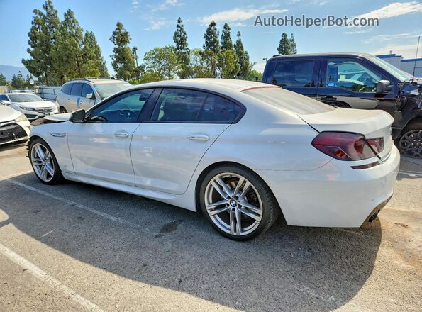 WBA6D0C56GG432726 2016 BMW 6 SERIES White Tył lewy
