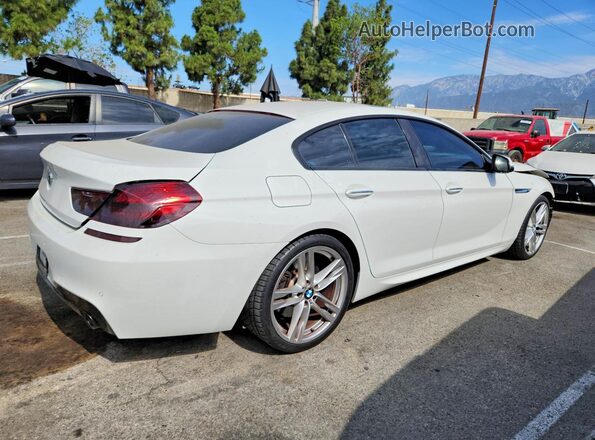 WBA6D0C56GG432726 2016 BMW 6 SERIES White Tył prawy
