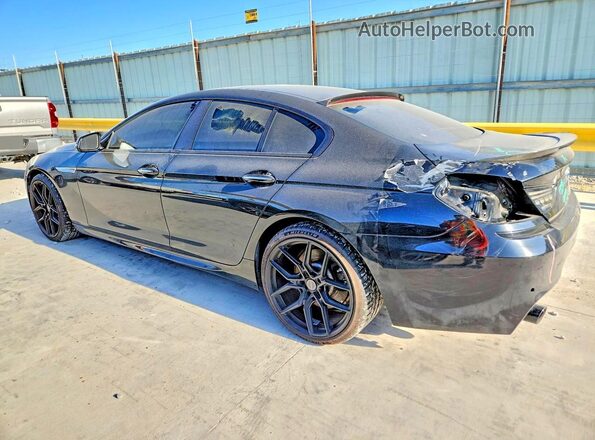 WBA6D0C57GG432542 2016 BMW 6 SERIES Black Հետևի ձախ