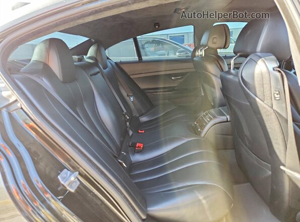WBA6D0C57GG432542 2016 BMW 6 SERIES Black Հետևի նստատեղերի տեսք