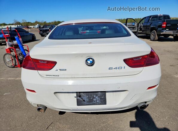 WBA6D2C58GGT65946 2016 BMW 6 SERIES White Widok z tyłu