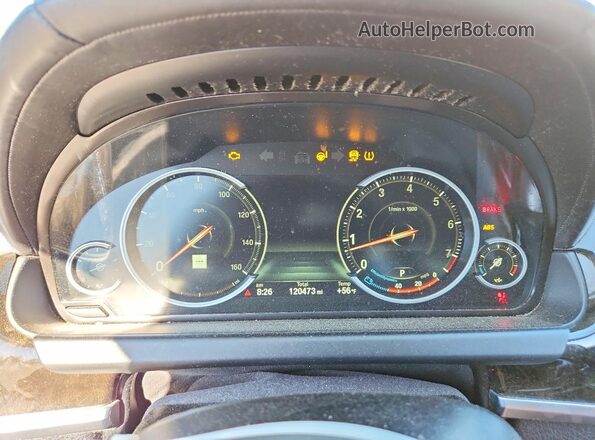WBA6D2C58GGT65946 2016 BMW 6 SERIES White Widok zestawu wskaźników