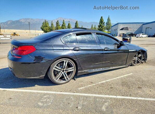 WBA6D4C50JGA01039 2018 BMW 6 SERIES Black Задня права чверть