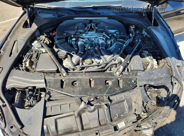 WBA6D4C50JGA01039 2018 BMW 6 SERIES Black Вид задньої частини салону