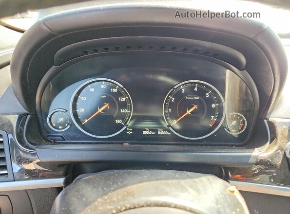 WBA6D4C50JGA01039 2018 BMW 6 SERIES Black Вид щитка приладів