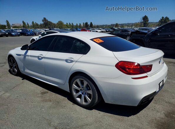 WBA6D4C53JGA01018 2018 BMW 6 SERIES White Передня права чверть