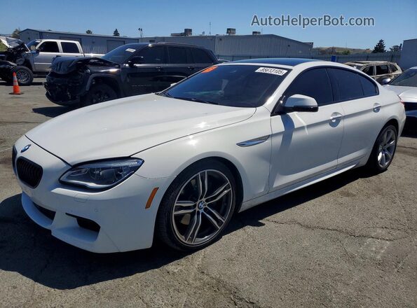 WBA6D4C53JGA01018 2018 BMW 6 SERIES White Задня права чверть