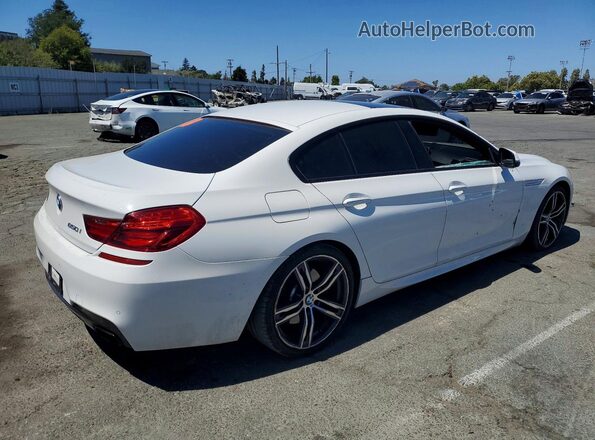 WBA6D4C53JGA01018 2018 BMW 6 SERIES White Вид панелі приладів