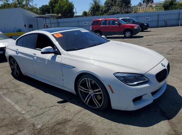 WBA6D4C53JGA01018 2018 BMW 6 SERIES White Вид задніх сидінь