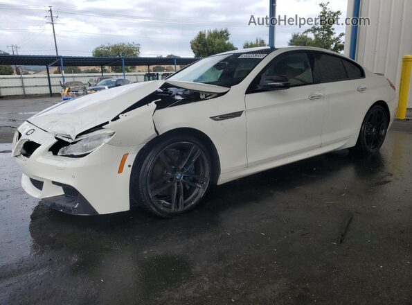 WBA6D4C5XGD977093 2016 BMW 6 SERIES White Widok wnętrza 360 stopni