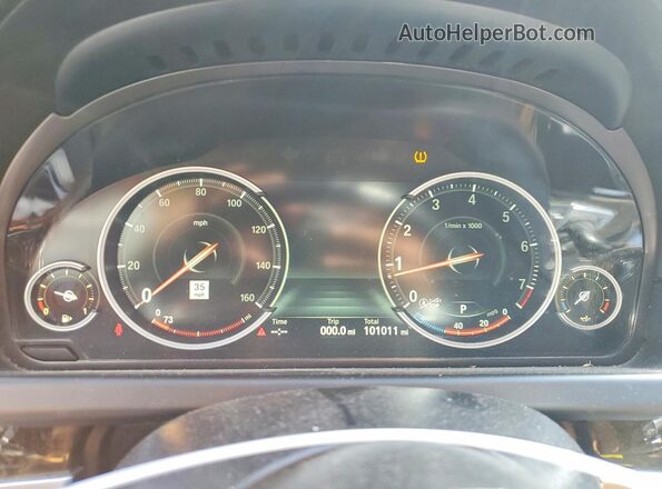WBA6D4C5XGD977093 2016 BMW 6 SERIES White Widok zestawu wskaźników