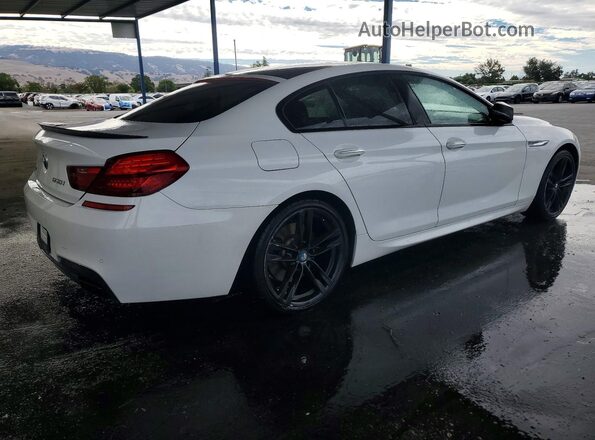 WBA6D4C5XGD977093 2016 BMW 6 SERIES White Tył prawy