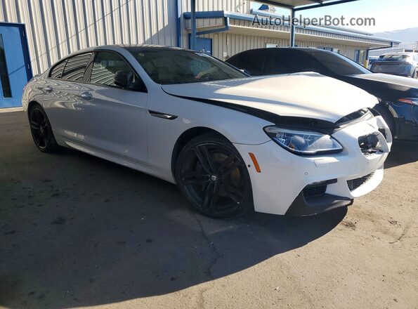 WBA6D4C5XGD977093 2016 BMW 6 SERIES White Przód prawy