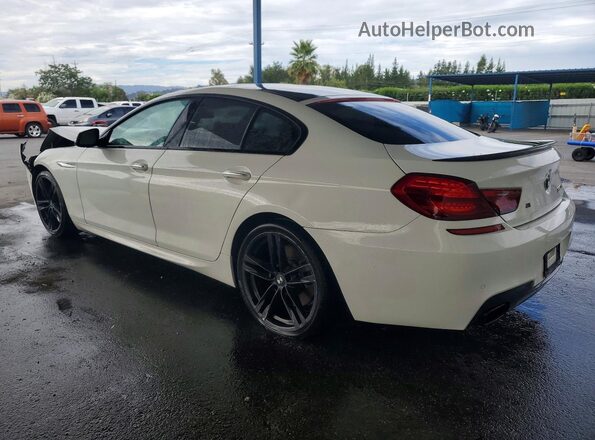 WBA6D4C5XGD977093 2016 BMW 6 SERIES White Tył lewy