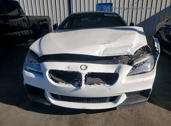 WBA6D4C5XGD977093 2016 BMW 6 SERIES White Widok z przodu