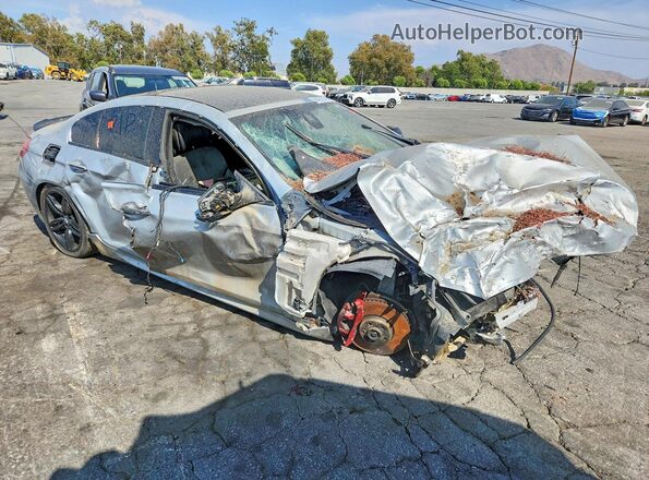 WBA6D4C5XHD977676 2017 BMW 6 SERIES Silver Przód prawy