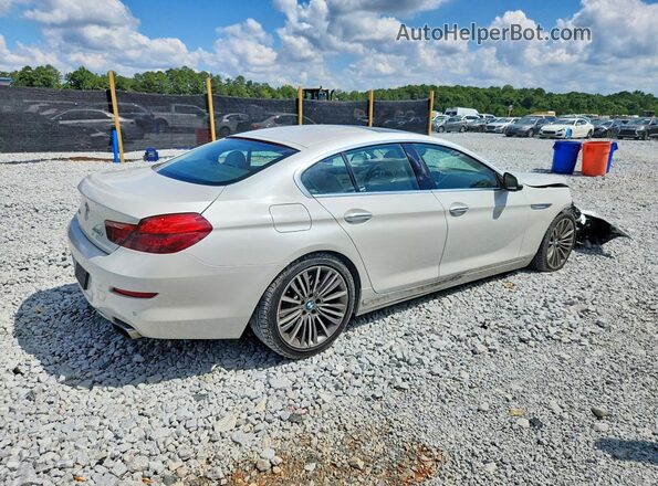 WBA6D6C56JG388754 2018 BMW 6 SERIES White Widok zestawu wskaźników