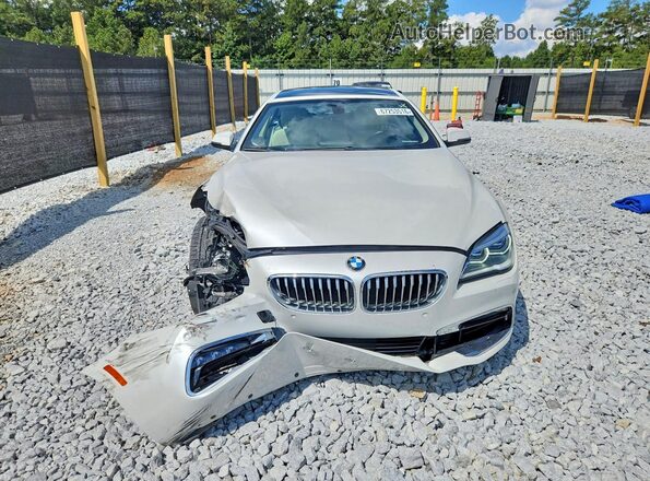 WBA6D6C56JG388754 2018 BMW 6 SERIES White Widok komory silnika