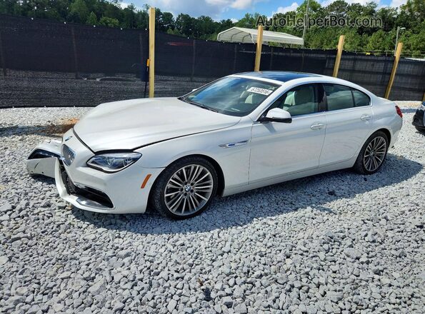 WBA6D6C56JG388754 2018 BMW 6 SERIES White Tył lewy