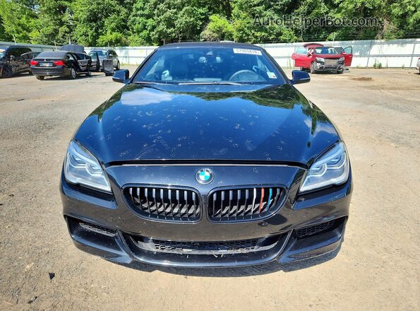 WBA6F1C56JGT83874 2018 BMW 6 SERIES Черный Вид спереди