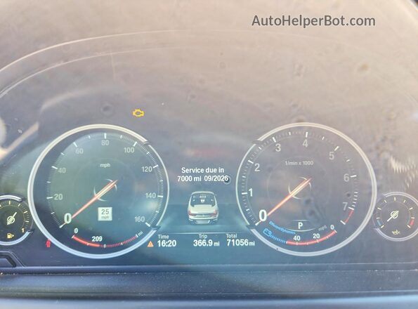 WBA6F1C56JGT83874 2018 BMW 6 SERIES Черный Вид щитка приборов