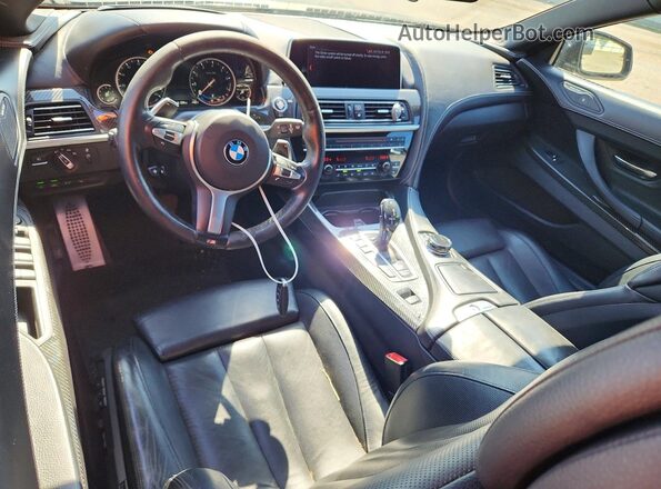 WBA6F1C56JGT83874 2018 BMW 6 SERIES Черный Вид панели приборов