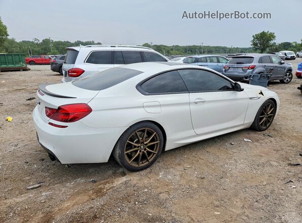 WBA6H3C57GGT65057 2016 BMW 6 SERIES White Delantero derecho