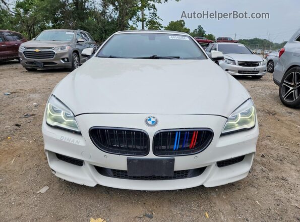 WBA6H3C57GGT65057 2016 BMW 6 SERIES White Vista trasera