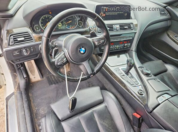 WBA6H3C57GGT65057 2016 BMW 6 SERIES White Vista del cuadro de instrumentos