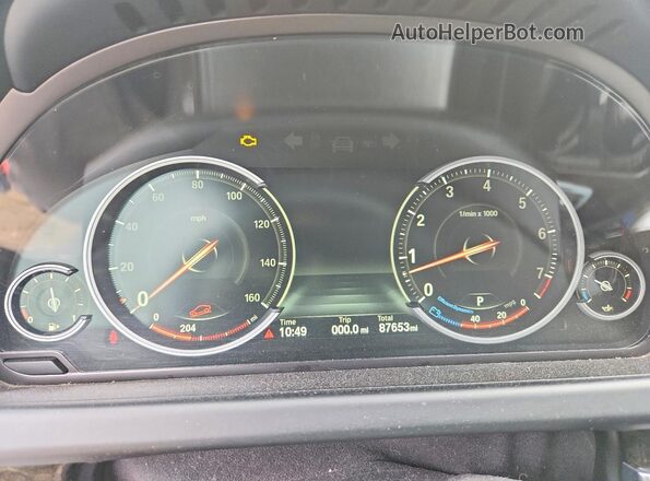 WBA6H3C57GGT65057 2016 BMW 6 SERIES White Vista de los asientos traseros